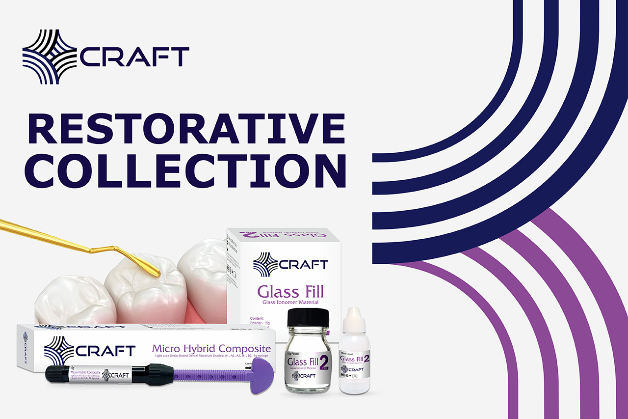 CRAFT dental materials and instruments for professional dental practice
