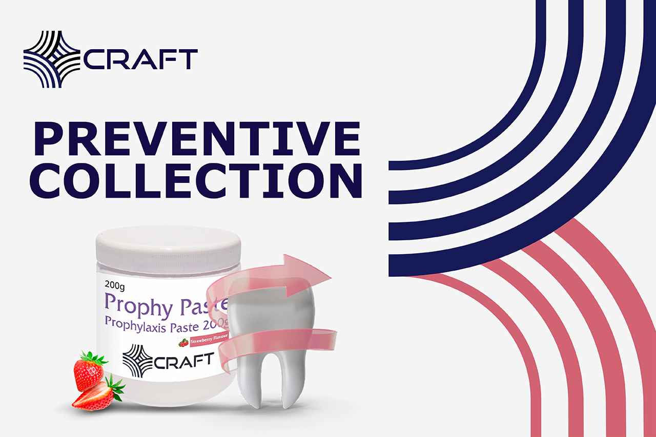 CRAFT dental materials and instruments for professional dental practice