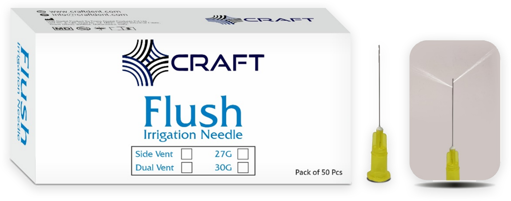 Flush Irrigation Needle